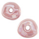 DQ Greek Ceramic bead donut – Magenta haze pink